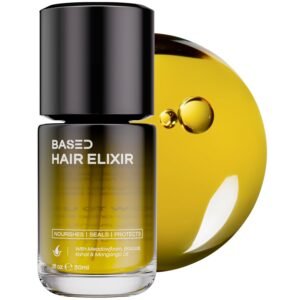based bodyworks hair elixir weightless shine serum